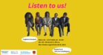 Ferienprogramm für Kinder und Jugendliche „Listen to us!“ vom 22. bis 24. Juli 2024 in der W3_