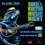 14. SuedKultur Music-Night am 5. Oktober 2024 in Harburg