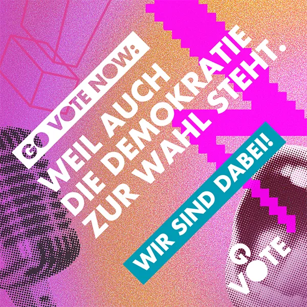 GoVote-Kampagne ist gerstartet – und wir sind dabei!